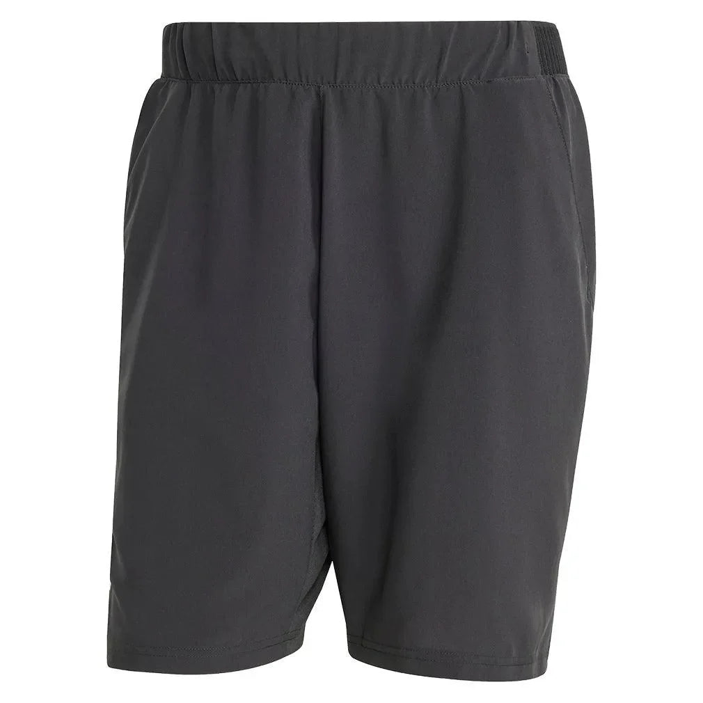 Men's Club Climacool Stretch Woven 7 inch Tennis Shorts Black-Apparel-Adidas-JG0994-S25-1-Tennis Express
