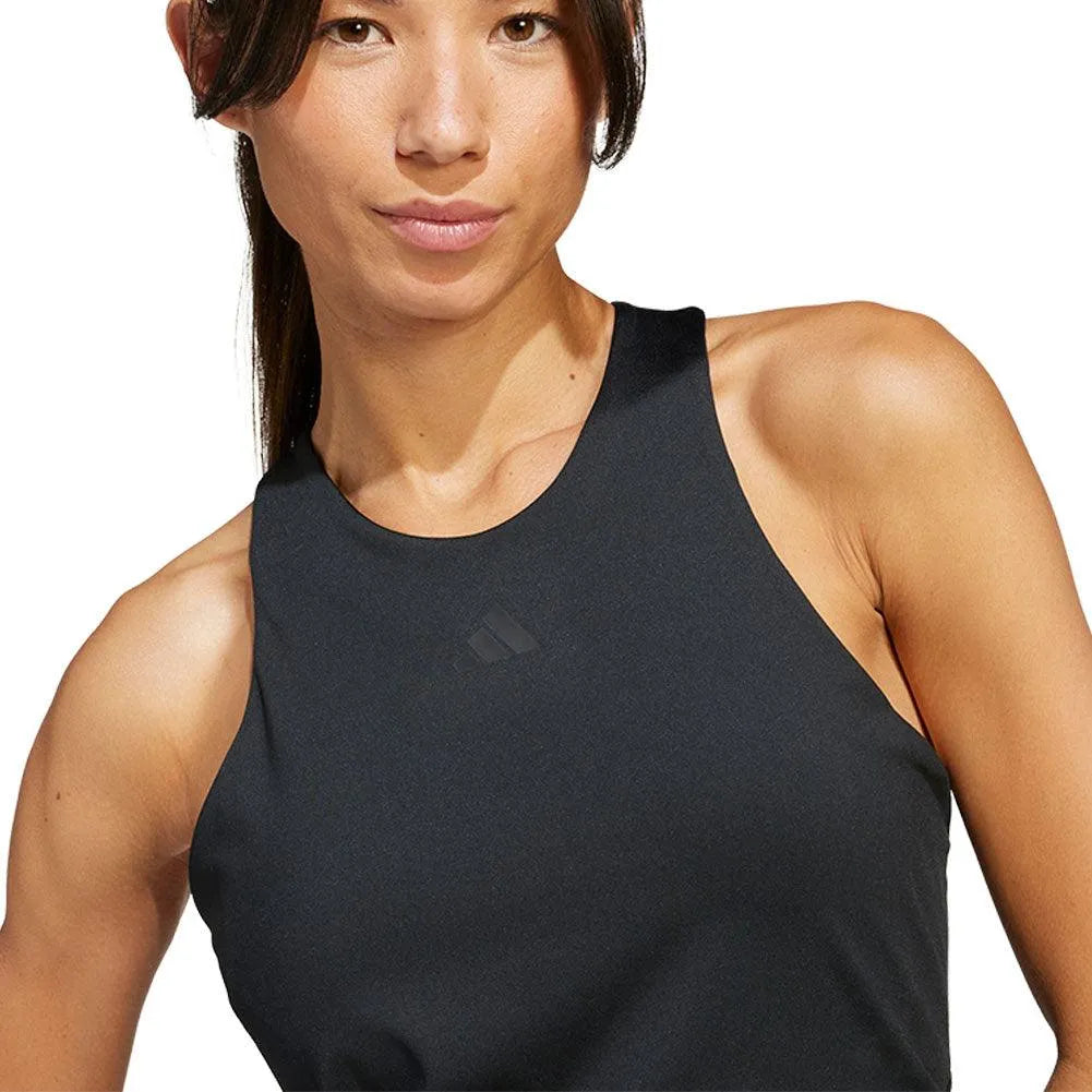 Women's Climacool Mid Length Y Tennis Tank Black