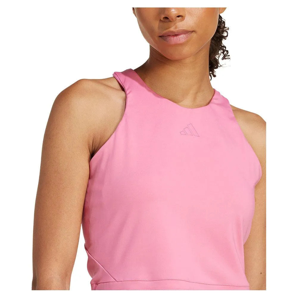 Women's Climacool Mid Length Y Tennis Tank Pink Fusion