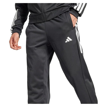 Men's Club 3 Stripe Knit Tennis Pant Black