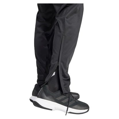 Men's Club 3 Stripe Knit Tennis Pant Black