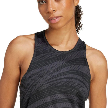 Women's Club Graphic Tennis Tank Carbon