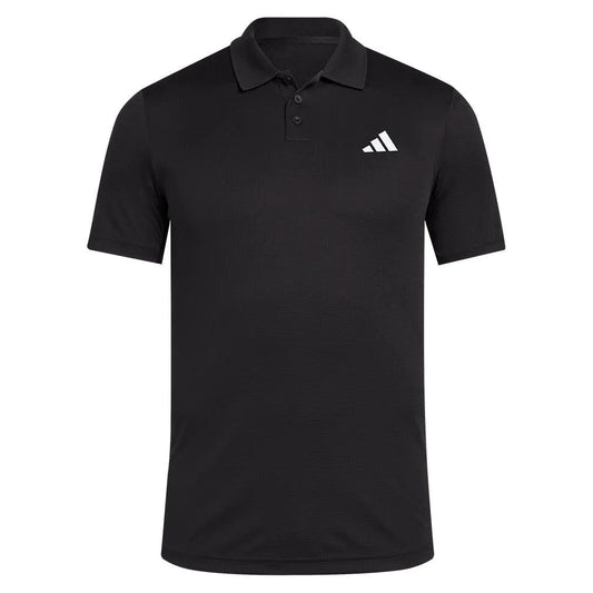 Men's Freelift Tennis Polo Black-Apparel-Adidas-JH3381-S25-1-Tennis Express