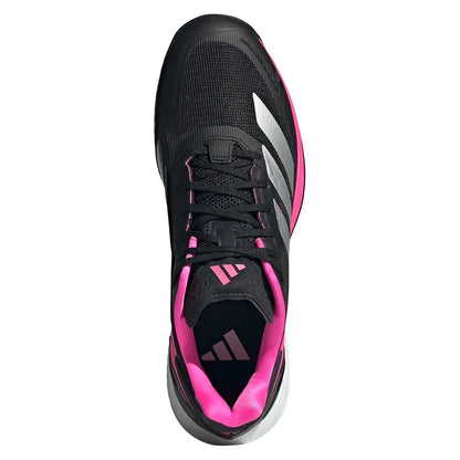 Men's Defiant Speed 2 Tennis Shoes Core Black and Silver Metallic