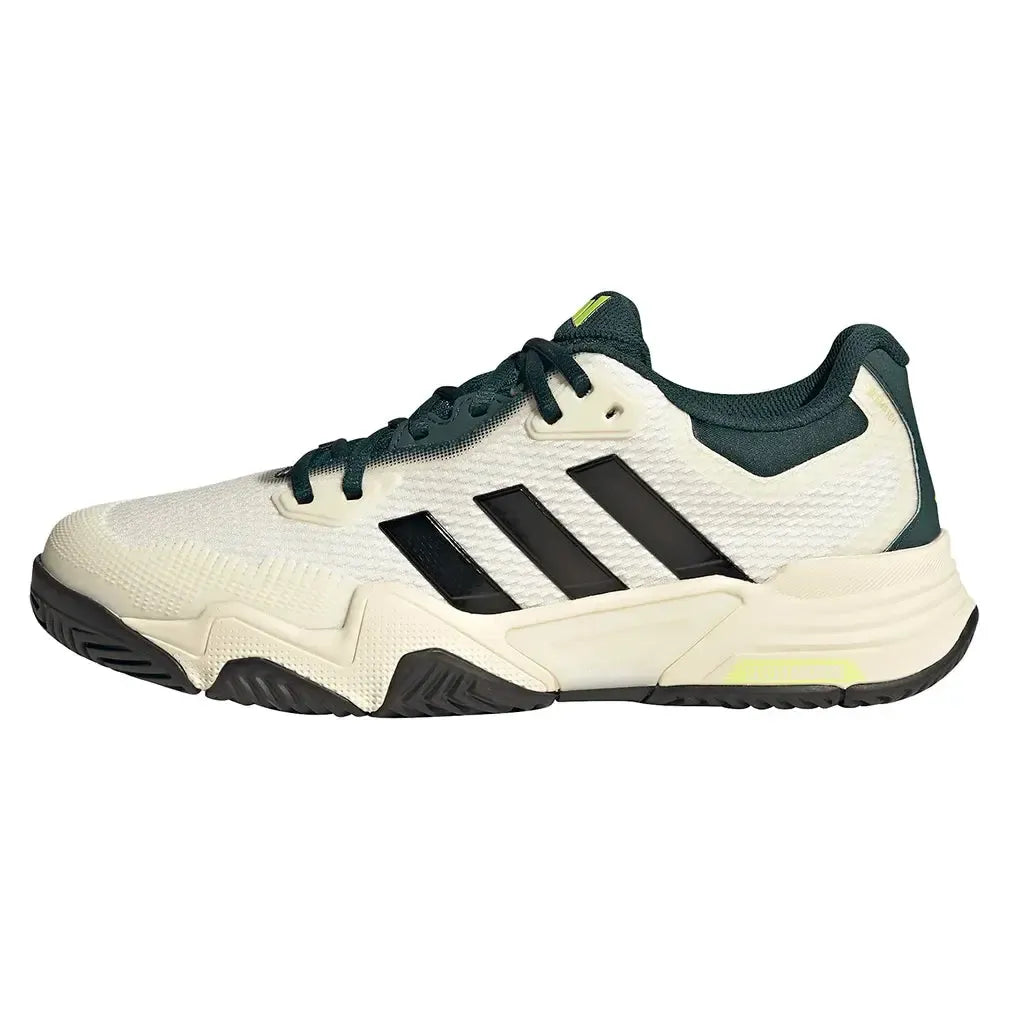 Men's Solematch Control 2 Tennis Shoes Off White and Silver Metallic