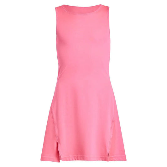 Girls' Club Tennis Dress Lucid Pink-Apparel-Adidas-JI7173-1-Tennis Express