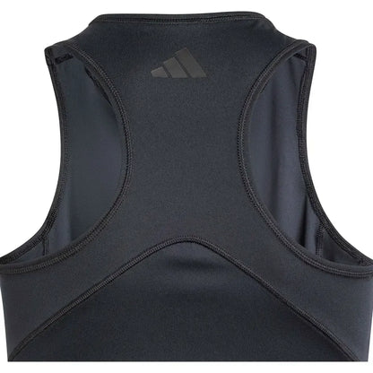 Girls' Club Tennis Tank Black