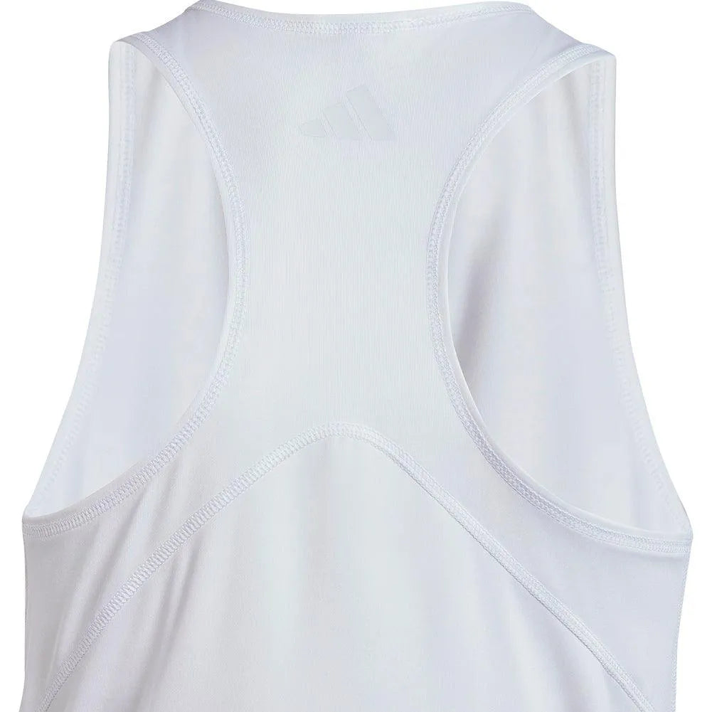 Girls' Club Tennis Tank White