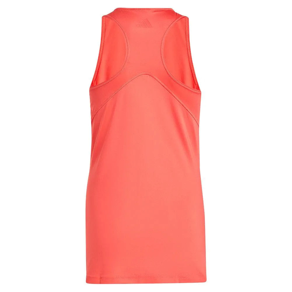 Girls' Club Tennis Tank Semi Lucid Red
