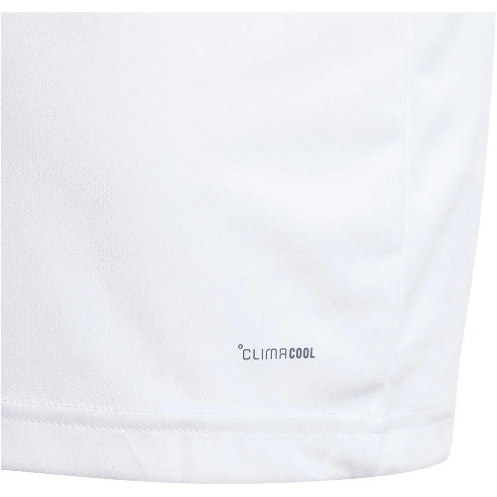 Boys' Club 3 Stripe Tennis Polo White