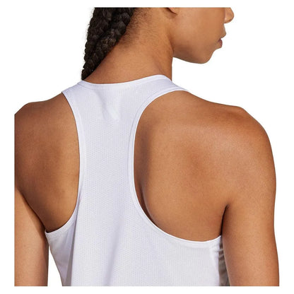 Women's Club V-Neck Tennis Tank White
