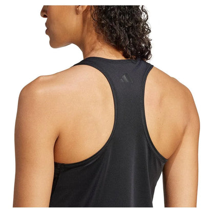 Women's Club V-Neck Tennis Tank Black
