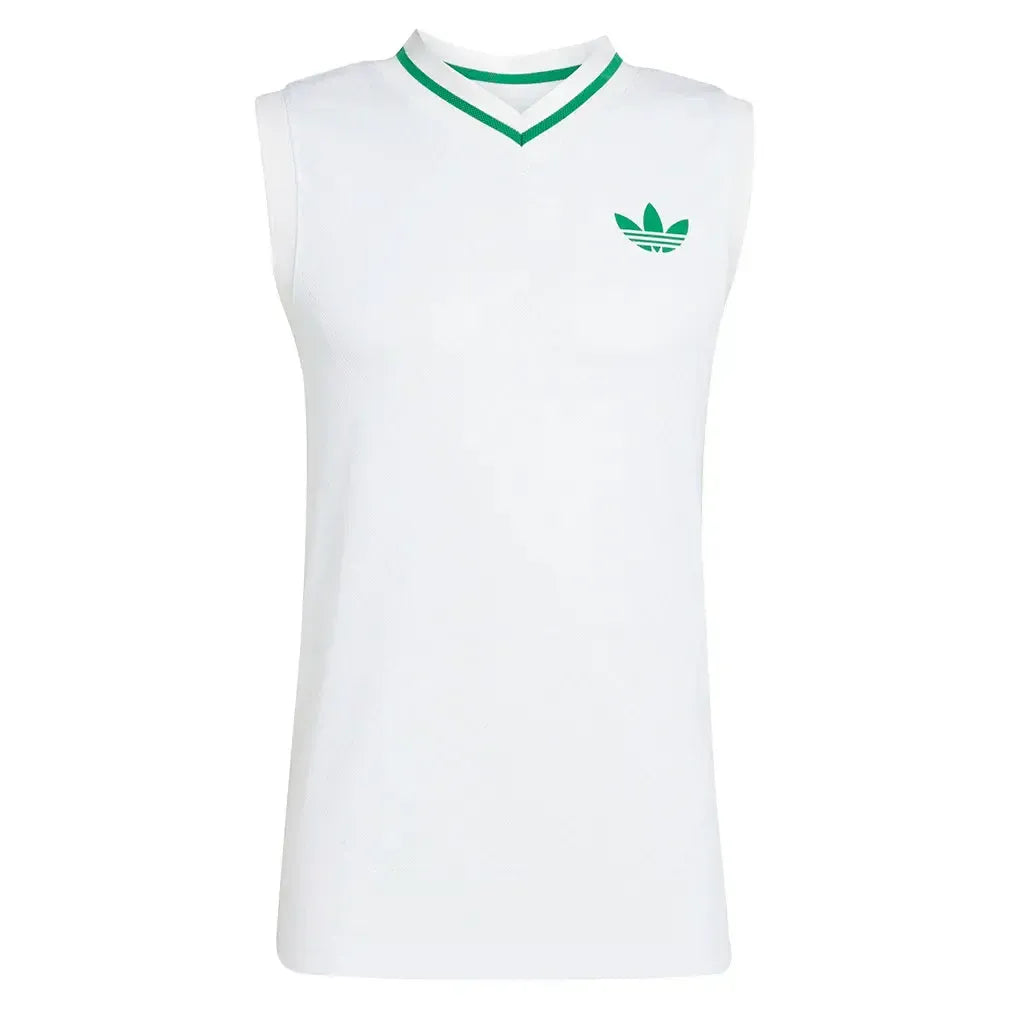 Men's Pro Tennis Tank Top White-Apparel-Adidas-JL9677_1-Tennis Express