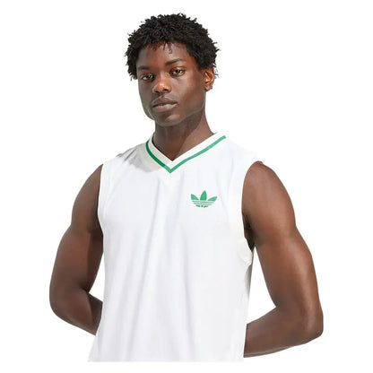 Men's Pro Tennis Tank Top White