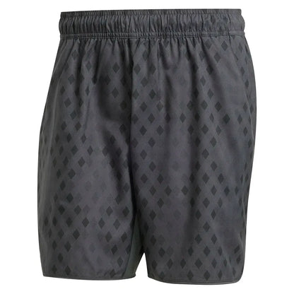 Men's Club Graphic 9 Inch Tennis Short Carbon and Black-Apparel-Adidas-JM1202_1_3b71f2e1-8830-4d43-bee2-5e0c6773c471-Tennis Express