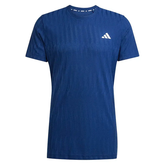 Men's Freelift Tennis Top Dark Blue-Apparel-Adidas-JM3277-S25-1-[Sku]-Tennis Express