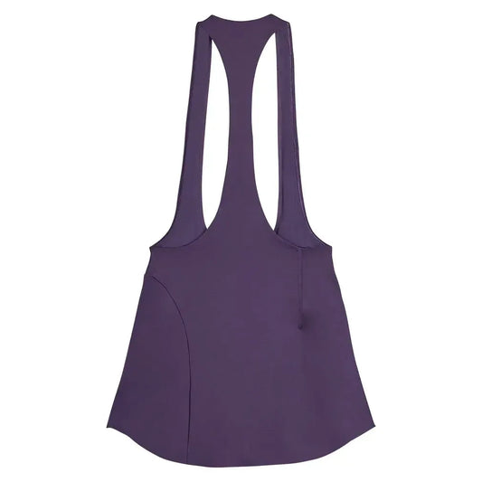 Women's Y-3 Tennis Bib Skort Aurora Plum