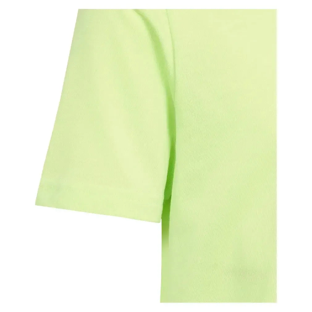 Juniors' Graphic Tennis Tee Pulse Lime