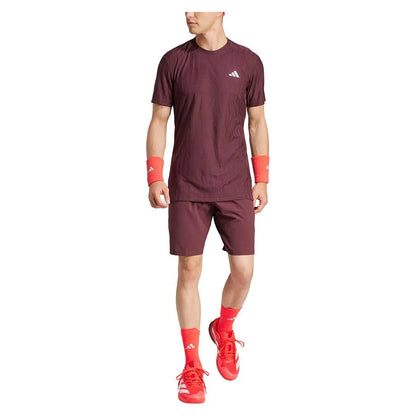 Men's Ergo 9 inch Tennis Short Aurora Ruby