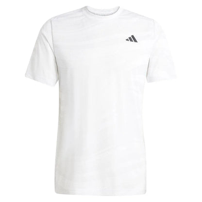 Men's Club Graphic Tennis Top White-Apparel-Adidas-JN7027-S25-1-Tennis Express