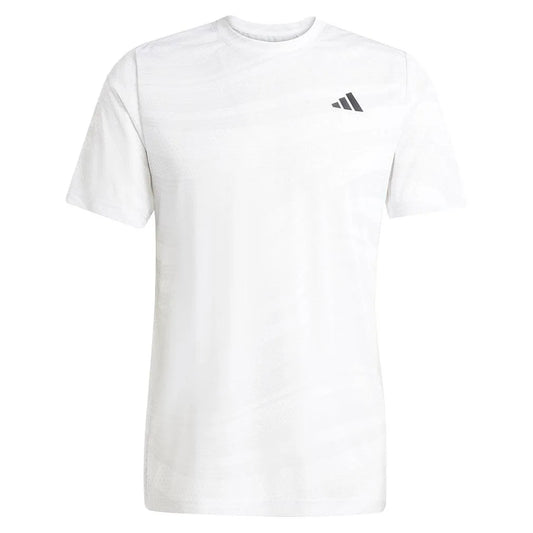 Men's Club Graphic Tennis Top White-Apparel-Adidas-JN7027-S25-1-Tennis Express