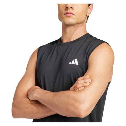 Men's Club Tennis Tank Black