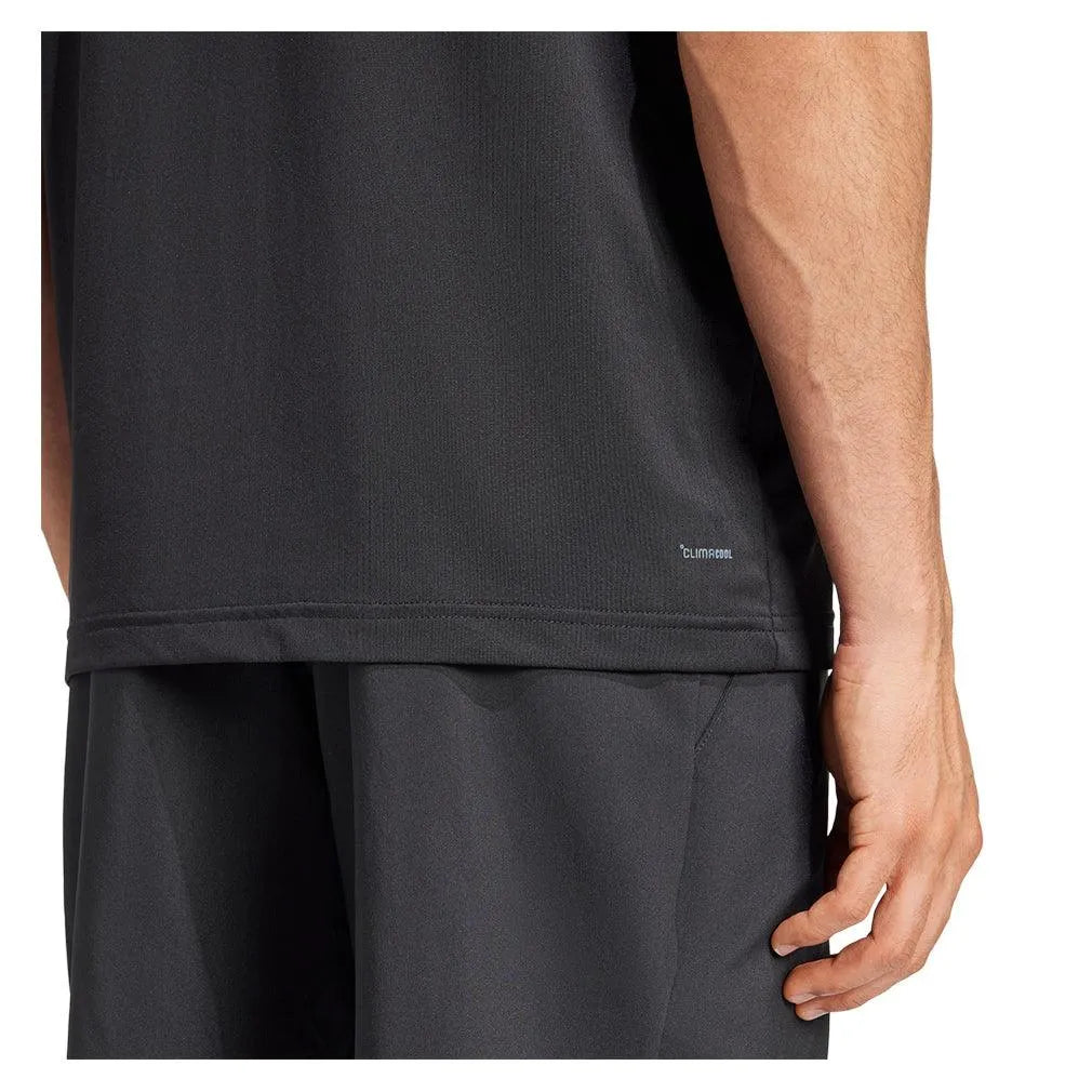 Men's Club Tennis Tank Black