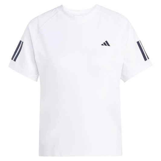 Women's Club Tennis Top White-Apparel-Adidas-JN7094-S25-Tennis Express