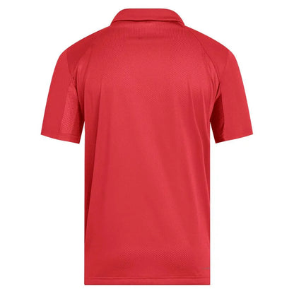 Men's Club Tennis Polo Semi Lucid Red