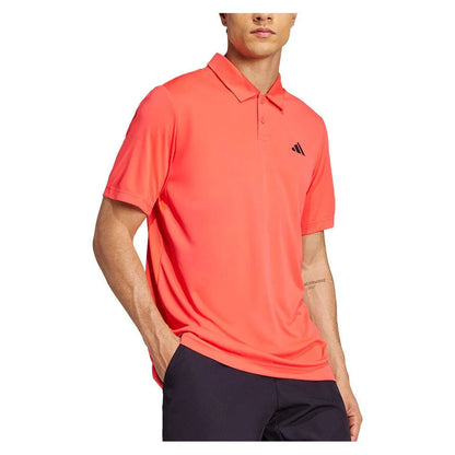 Men's Club Tennis Polo Semi Lucid Red