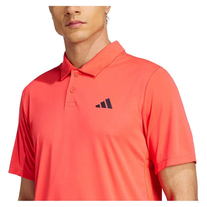 Men's Club Tennis Polo Semi Lucid Red