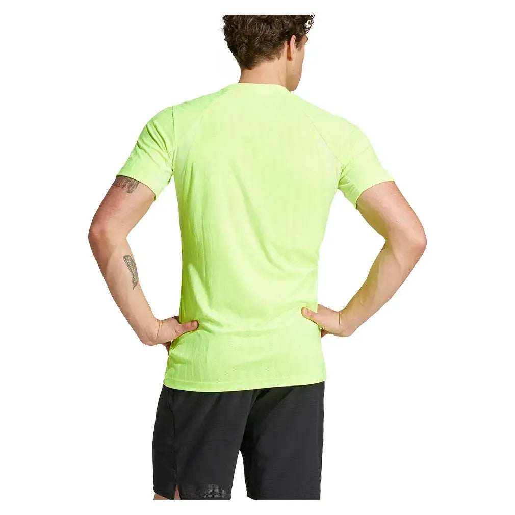 Men's Freelift Tennis Top Lucid Lemon