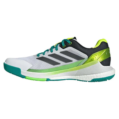 Men's Crazyquick Boost Padel Shoes Footwear White and Lime Burst