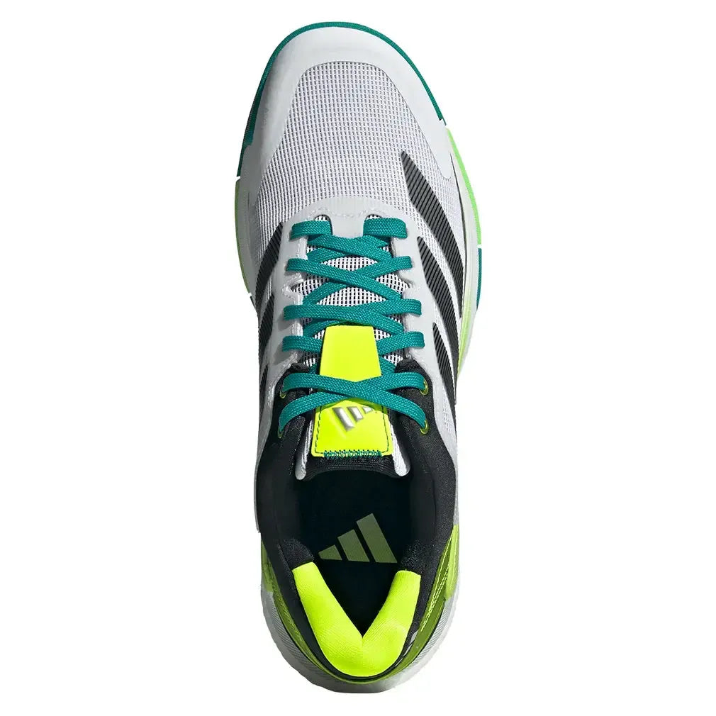 Men's Crazyquick Boost Padel Shoes Footwear White and Lime Burst