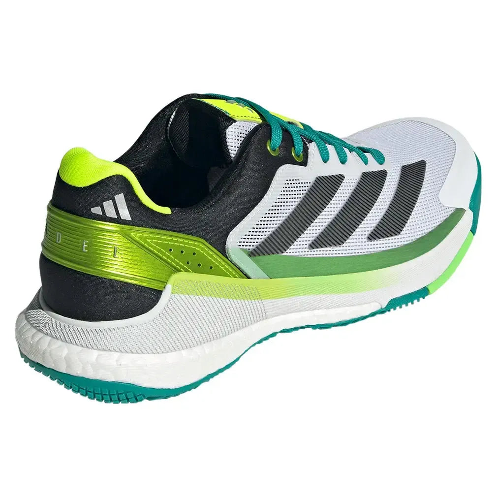Men's Crazyquick Boost Padel Shoes Footwear White and Lime Burst