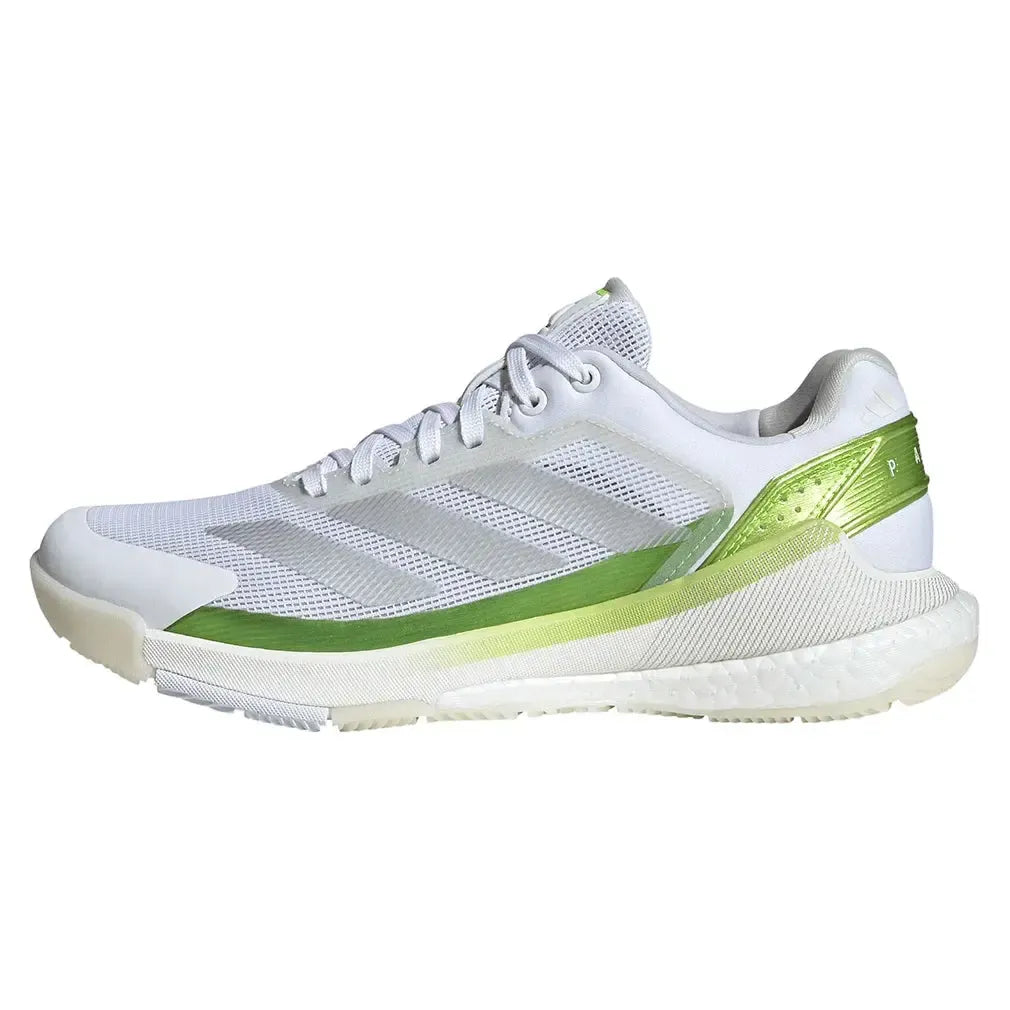Women's Crazyquick Boost Padel Shoes Footwear White and Lucid Lemon