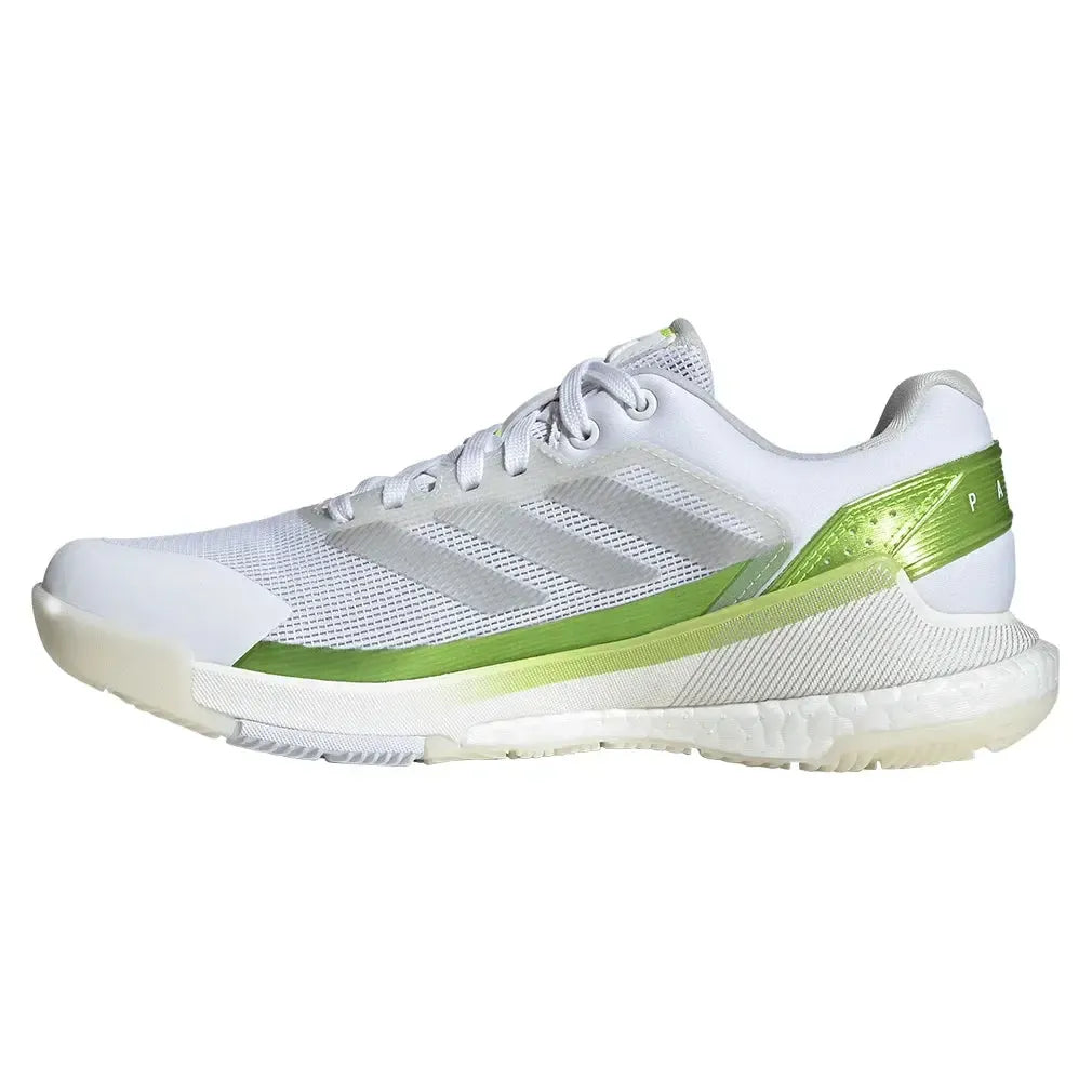 Women's Crazyquick Boost Padel Shoes Footwear White and Lucid Lemon