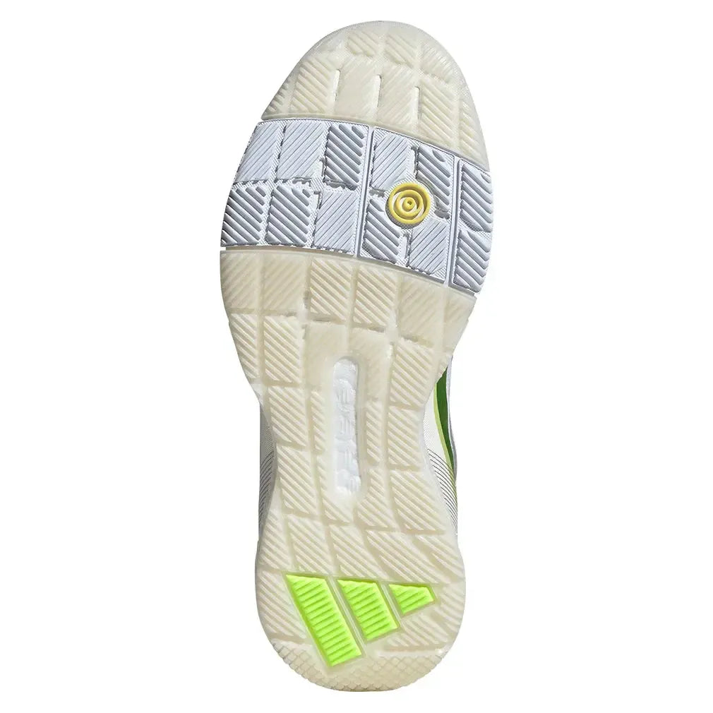 Women's Crazyquick Boost Padel Shoes Footwear White and Lucid Lemon