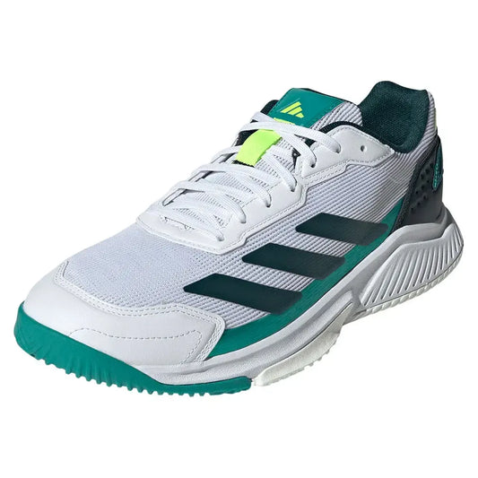Men's Courtquick Padel Shoes Footwear White and Aurora Ivy-Footwear-Adidas-JP7232-F25-y-Tennis Express