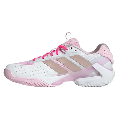 Women's adizero Ubersonic 5 Tennis Shoes Footwear White and Ash Pearl