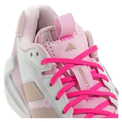 Women's adizero Ubersonic 5 Tennis Shoes Footwear White and Ash Pearl