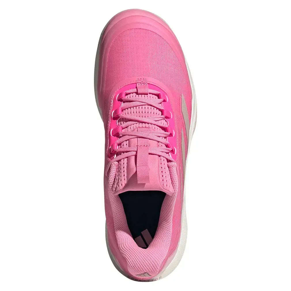 Women's Avacourt 2 Tennis Shoes Bliss Pink and Silver Metallic