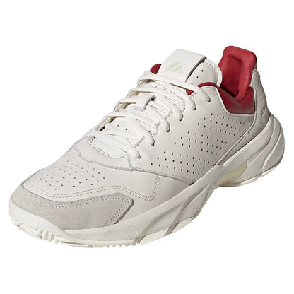Unisex CourtJam Control 3 Premium Tennis Shoes Chalk White-Footwear-Adidas-JP9105-S26-Tennis Express