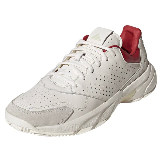 Unisex CourtJam Control 3 Premium Tennis Shoes Chalk White-Footwear-Adidas-JP9105-S26-Tennis Express