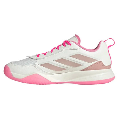 Women's AvaFlash Tennis Shoes Core White and Lucid Pink