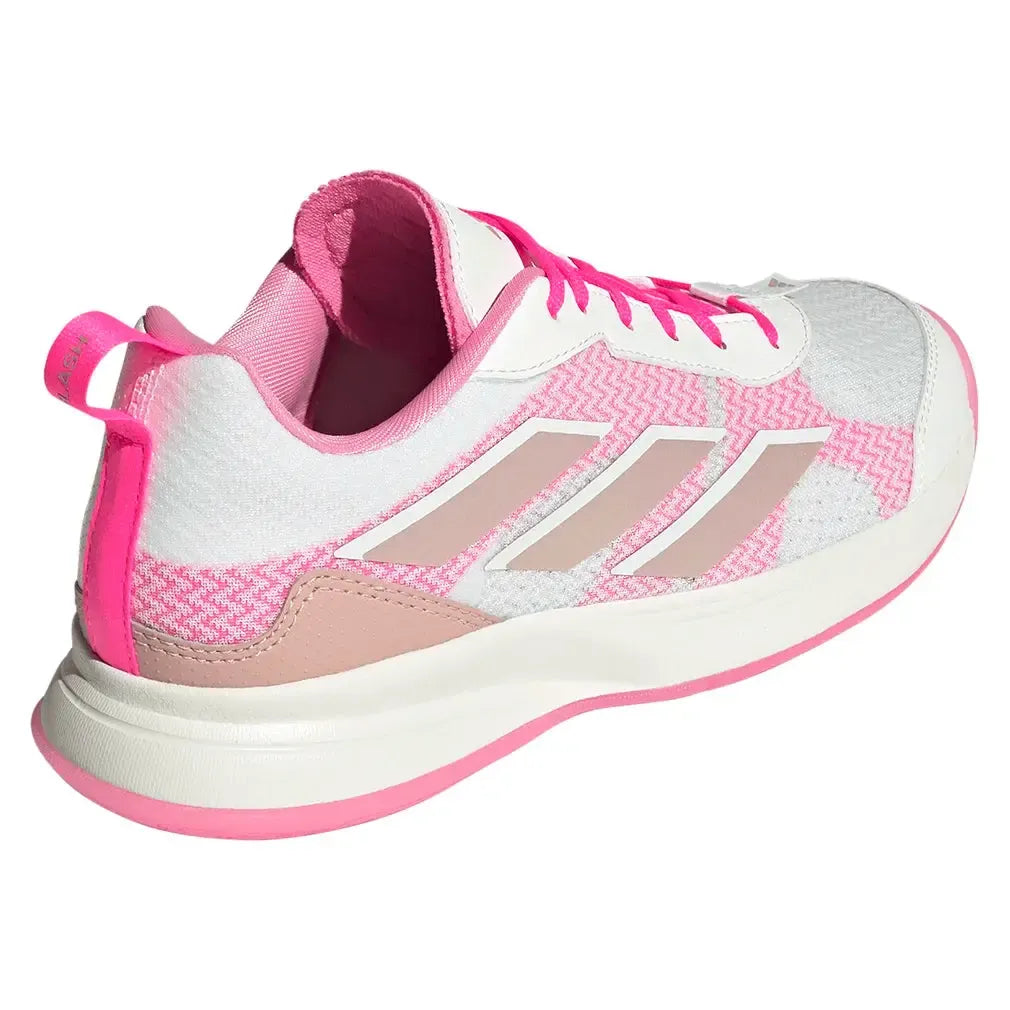 Women's AvaFlash Tennis Shoes Core White and Lucid Pink