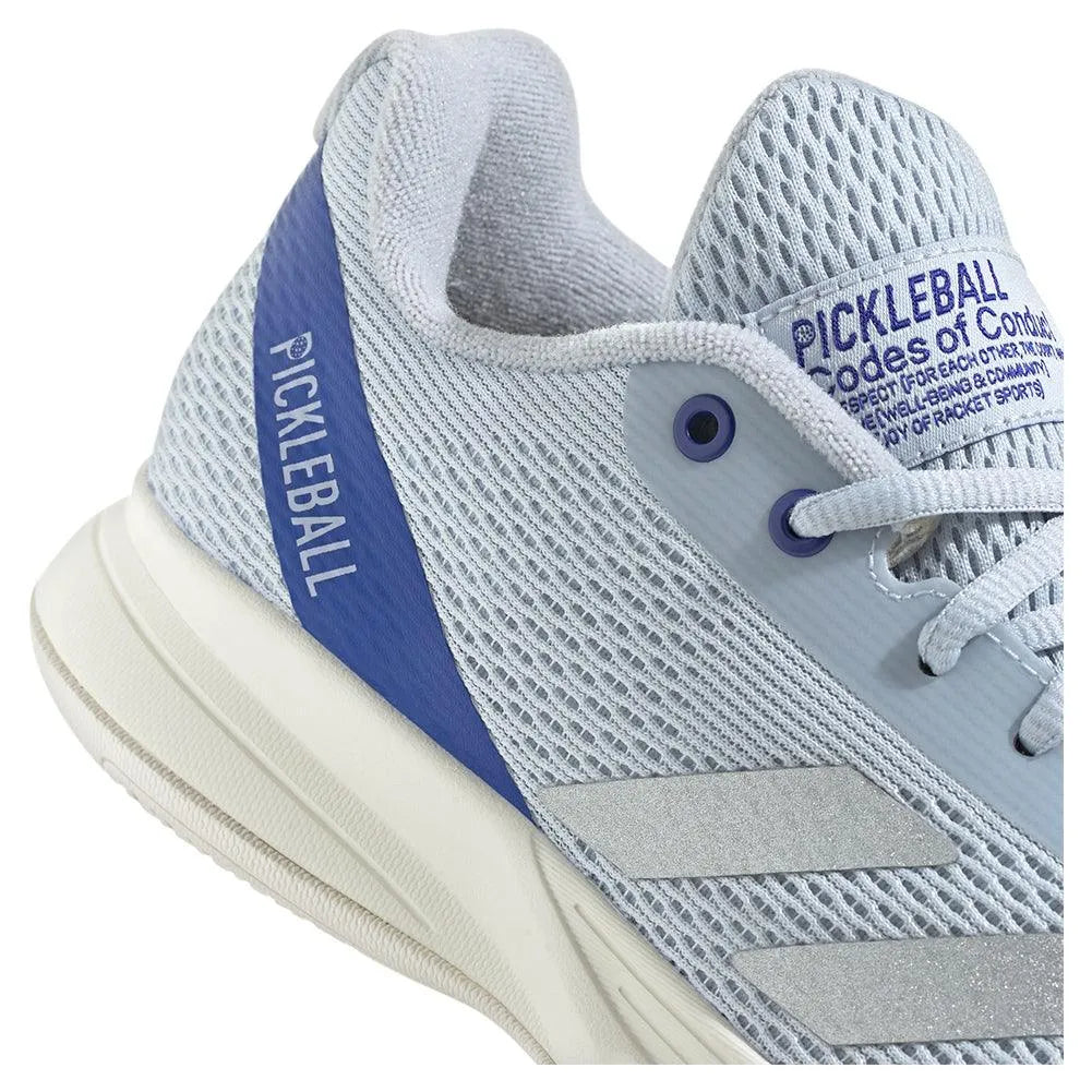 Women's Courtflash Pickleball Shoes Halo Blue and Lucid Blue