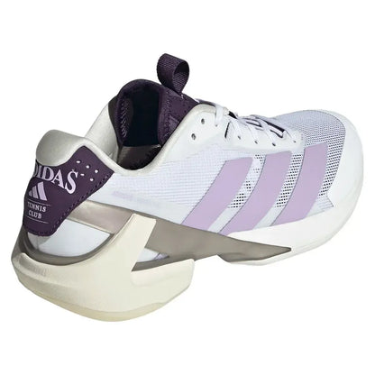 Women's adizero Ubersonic 5 Tennis Shoes Footwear White and Powder Plum