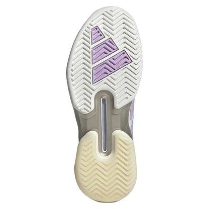 Women's adizero Ubersonic 5 Tennis Shoes Footwear White and Powder Plum