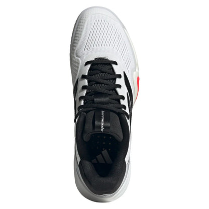 Men's Barricade 14 Wide Tennis Shoes Core White and Black